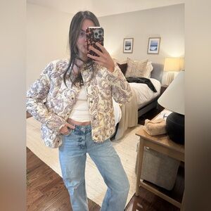 NWOT Rachel Zoe Quilted jacket